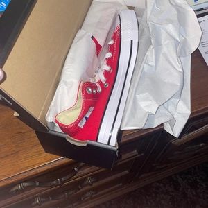 Brand new Red high top chuck Taylor’s
